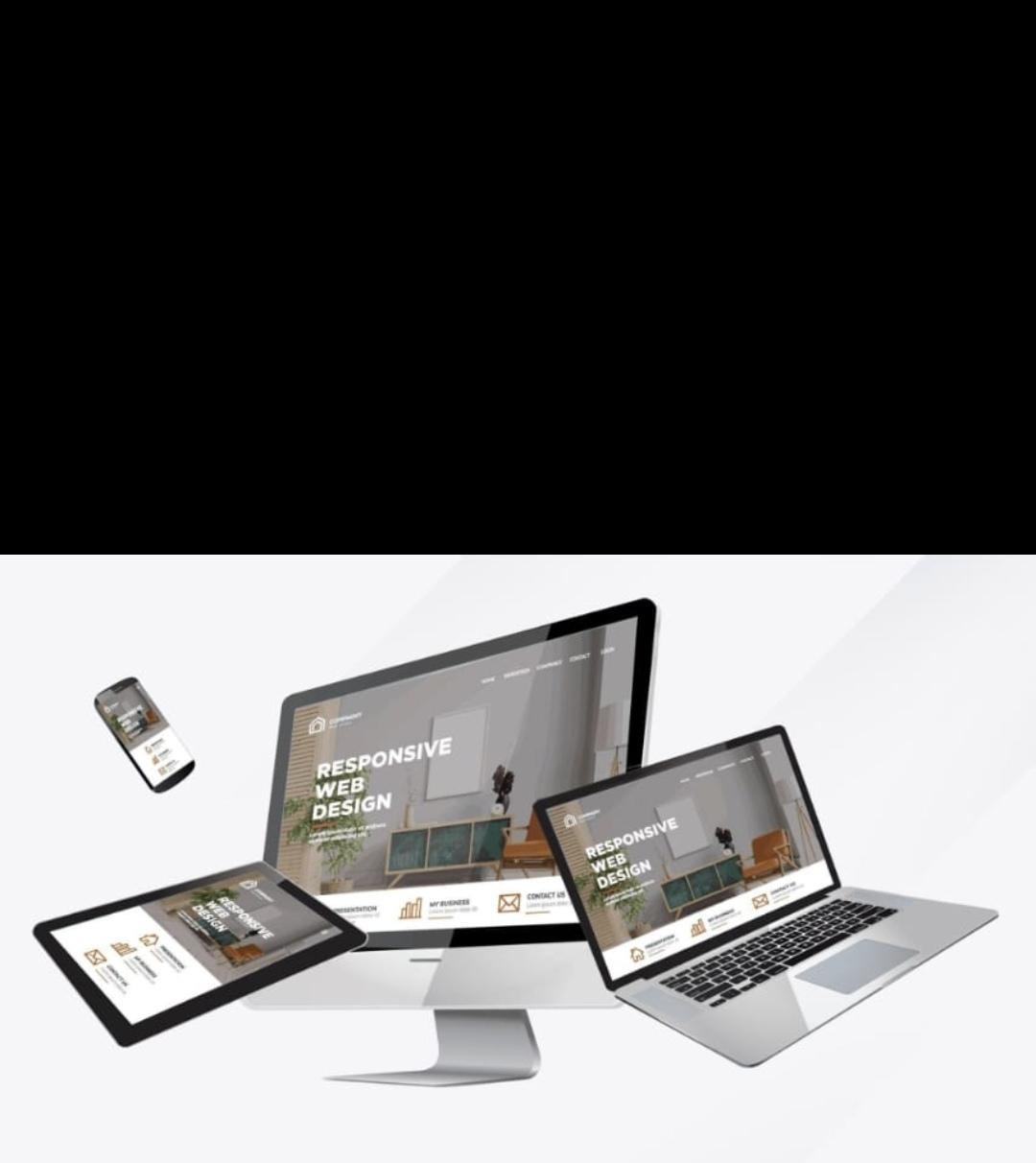 Modern Responsive Websites Layout Mockup